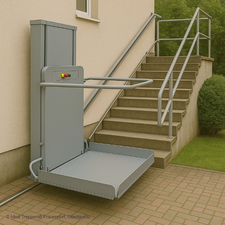 hublift Au&szlig;en Frauendorf, Oberlausitz