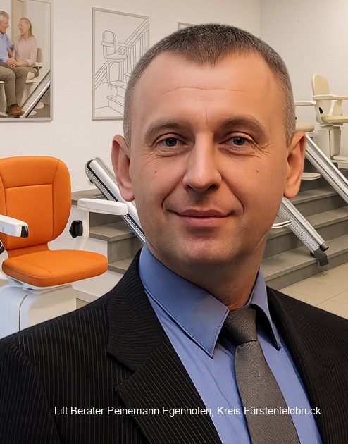 Treppenlift Berater G&uuml;nther Peinemann in Egenhofen, Kreis Fürstenfeldbruck