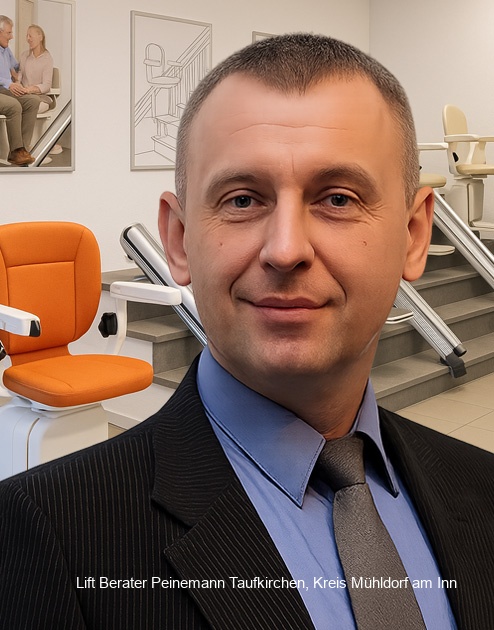 Treppenlift Berater G&uuml;nther Peinemann in Taufkirchen, Kreis Mühldorf am Inn